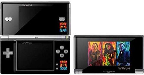 ملصق Skinit المخصص للألعاب متوافق مع DS Lite - تصميم Warner Bros Wonder Woman 1984 المرخص رسميًا in Kuwait