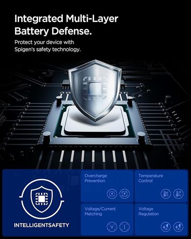 شاحن سيارة سبايجن قابل للسحب 60 وات، شاحن هاتف سيارة USB C سريع، محول سيارة كوانتوم بوست لهواتف iPhone 17 16 15 14 Pro Max، Samsung Galaxy S25 S24، Google Pixel، ملحقات السيارة in Saudi Arabia