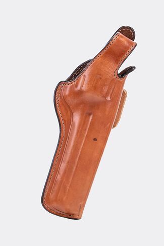 Bianchi Model 5BHL Thumbsnap Suede Suede Belt Gun Holster - مسدس، أسمر ضارب للصفرة in Saudi Arabia