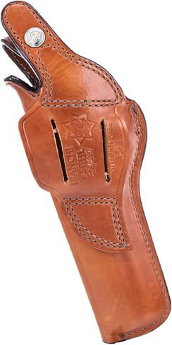 Bianchi Model 5BHL Thumbsnap Suede Suede Belt Gun Holster - مسدس، أسمر ضارب للصفرة in Saudi Arabia