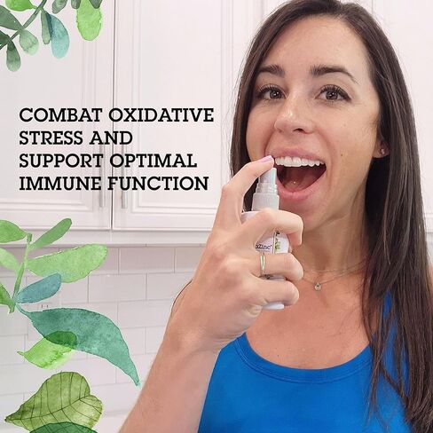 بخاخ الفم من كوانتم هيلث ثيرازينك مصنوع من غلوكونات الزنك لدعم المناعة وتخفيف الحلق في بخاخ مهدئ بحجم 59 مل in Kuwait