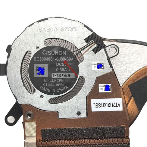 03NVJ1 0YW81W for Latitude 7310 2 in 1 Laptop Cooling Fan Cooler Fan 3NVJ1 CN-03NVJ1 YW81W CN-0YW81W Heatsink(03NVJ1 Only Fan) in Saudi Arabia