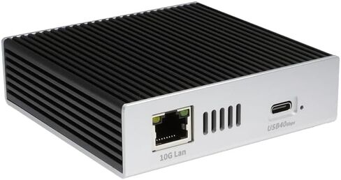 USB4.0 40 جيجابت في الثانية 6 في 1 10G Ethernet، 1x RJ45 10G Ethernet Port، 3X USB-A، 1x TF، 1x قارئ بطاقات SD in Kuwait