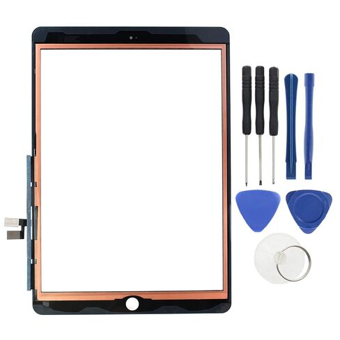 Black for iPad 7 7th 10.2" A2197 A2198 A2200 Touch Screen Digitizer Assy 2019 710050991417 Model_TRD-RST-7308 in Saudi Arabia