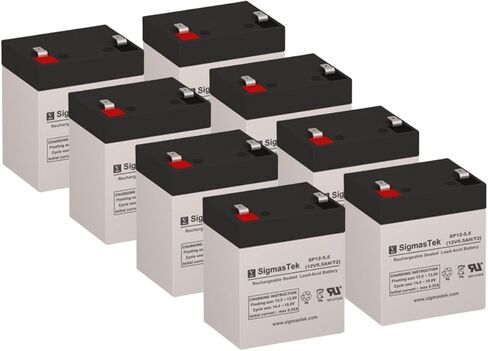 APC RBC43 UPS Compatible Batteries - Set of 8 in Saudi Arabia