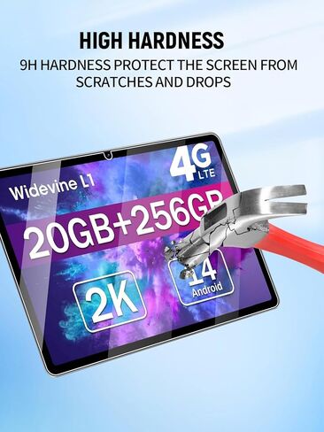 واقي شاشة لجهاز Azeyou F27 Android 14 Tablet مقاس 11.97 بوصة، طبقة من الزجاج المقوى المقاوم للخدش 9H سهل التركيب، بدون فقاعات، عبوتان in Saudi Arabia