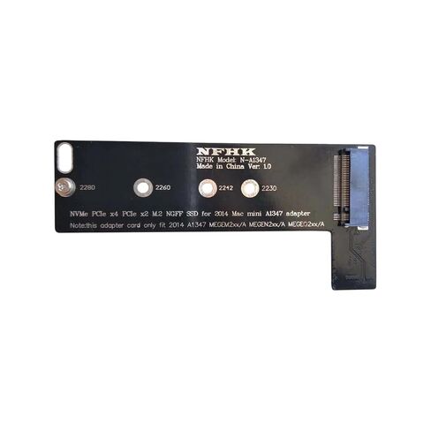 A1347 64GB 128GB 256GB 512GB 1TB NVMe M.2 PCIe SSD for Late 2014 Maic Mini MEGEN2 MEGEM2 MEGEQ2 Adaptier Card Convert Adaptier in Saudi Arabia