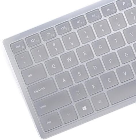 Keyboard Cover for Dell Pro Plus KM7120W & KB740 Keyboard, KM7120W Keyboard Cover Skin Protector- Clear in Saudi Arabia