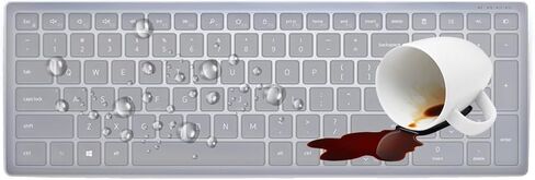 Keyboard Cover for Dell Pro Plus KM7120W & KB740 Keyboard, KM7120W Keyboard Cover Skin Protector- Clear in Saudi Arabia
