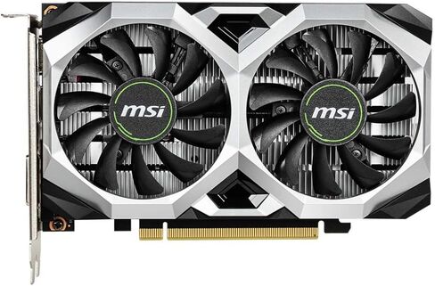 بطاقة رسومات MSI Gaming GeForce GTX 1650 128-Bit HDMI/DP/DVI 4GB GDRR6 HDCP تدعم DirectX 12 VR Ready OC (GTX 1650 D6 Ventus XS OC) (متجددة) in Saudi Arabia