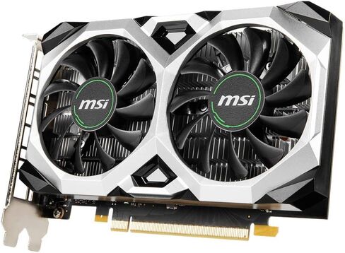 بطاقة رسومات MSI Gaming GeForce GTX 1650 128-Bit HDMI/DP/DVI 4GB GDRR6 HDCP تدعم DirectX 12 VR Ready OC (GTX 1650 D6 Ventus XS OC) (متجددة) in Saudi Arabia