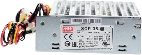 يعني جيدا SCP 75W 13.8V 5.4A تحويل التيار الكهربائي، SCP-75-12 AC / DC محول الطاقة الناتج واحد سائق محول مع مؤشر LED، وتعويض درجة الحرارة in Kuwait