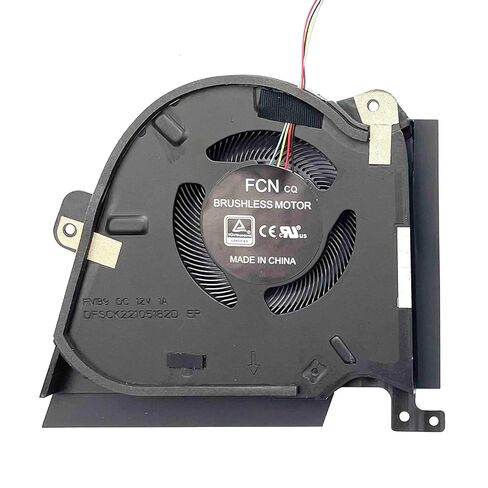 استبدال مروحة تبريد وحدة المعالجة المركزية الجديدة + وحدة معالجة الرسومات من BestParts لجهاز Asus ROG Zephyrus Duo 15 GX550، GX550LXS GX550LWS، P/N: 13NR02Z0P08011 13NR02Z0P09011 (مروحة 12 فولت 1 أمبير) in Saudi Arabia