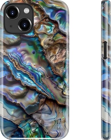 MERRO for iPhone 17 Pro Max Case - Wireless Charging Compatible - Dual-Layer Hard Shell & Silicone Cover - Protective Phone Case with Cute Wildflower Designs for Women - Whimsical Collage in Saudi Arabia