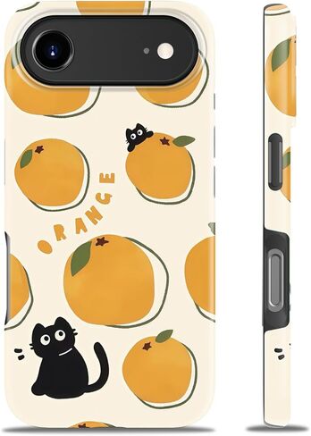 MERRO for iPhone 17 Pro Max Case - Wireless Charging Compatible - Dual-Layer Hard Shell & Silicone Cover - Protective Phone Case with Cute Wildflower Designs for Women - Whimsical Collage in Saudi Arabia