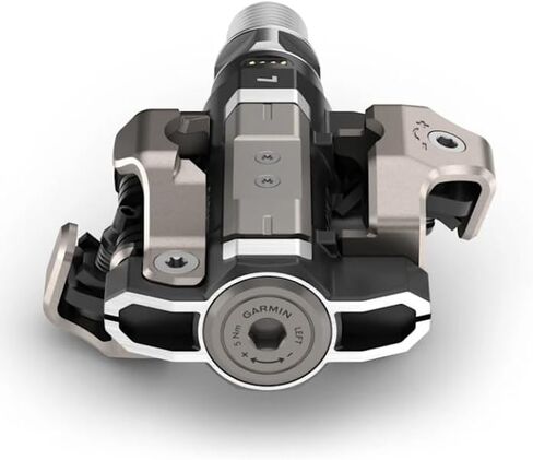 دواسات عداد الطاقة مزدوجة الاستشعار من Garmin Rally XC210 - للطرق الوعرة، متوافقة مع Shimano SPD Cleat، وقت ركوب قابل لإعادة الشحن لمدة 90 ساعة، مقاييس ديناميكيات ركوب الدراجات مع حزمة PowerBank يمكن ارتداؤها 4U in Kuwait