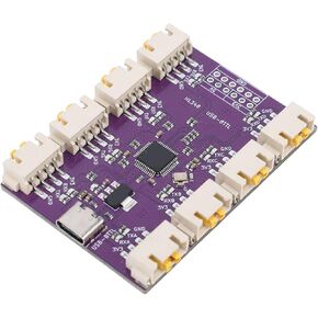 PUSOKEI USB to 8 Channel TTL Serial Module, 6Mbps High Speed CH348 Chip USB Type C to TTL Serial Converter Adapter, with RTS DTR Control Pins, for Wins OS X in Saudi Arabia