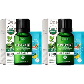 Gya Labs Organic Rosemary Oil for Hair & Scalp - Organic Rosemary Essential Oil for Skin & Diffuser - Steam Distilled Rosemary Oil for Hair Organic (0.34 Fl Oz) in Saudi Arabia