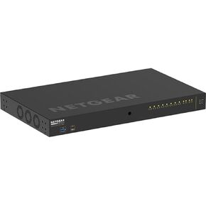 Netgear AV Line M4250-10G2XF-PoE++ Ethernet Switch - 10 Ports - Manageable - 3 Layer Supported - Modular - 26.30 W Power Consumption - 720 W PoE Budget - Optical Fiber, Twisted Pair - PoE Ports - 1U - in Kuwait