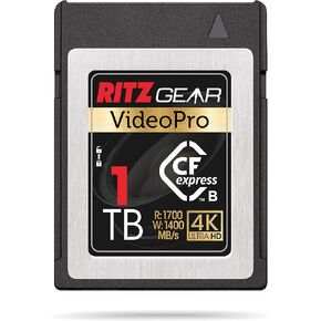 Ritz Gear CFExpress Type B 1TB (1700/1400 R/W) Compatible DSLR Cameras. (Not Recommended for Nikon Cameras) in Kuwait