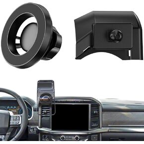 لـ MagSafe Car Mount for Ford F-150 2021-2024 ملحقات حامل هاتف السيارة المغناطيسي لـ F150 2024 2023 2022 2021 متوافق مع iPhone 17 16 15 14 13 12 Pro Max Samsung Google (Ford 21-24) in Kuwait
