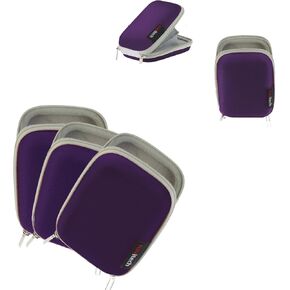 Navitech Purple Hard Protective Earphone Case Compatible With Audio Technica Sound Reality ATH-CKR55BT in Saudi Arabia