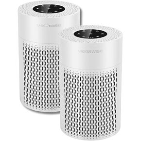 MEGAWISE 2022 Updated Version Smart Air Purifier for Home Large Room up to 936ft², H13 True HEPA Filter with Smart Air Quality Sensor, Sleep Mode, Quiet for Pollen, Pets Hair, Odors, Smoke, Dust in Saudi Arabia