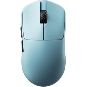 V6 Gaming Mouse, Ultra-Lightweight 40g, No Hole, Symmetrical Shape, Pixart 3950, Web Based Driver, for Claw and Fingertip Gamers, 8K Dongle Included (Black) in Saudi Arabia