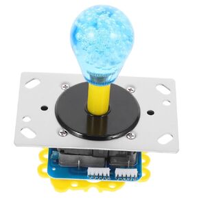 Homoyoyo Game Stick Joystick Handle Durable Micro-motion Replacement for Arcade Simulators Easy Installation Compatible with Various Game Consoles Random Ball Top Style in Saudi Arabia