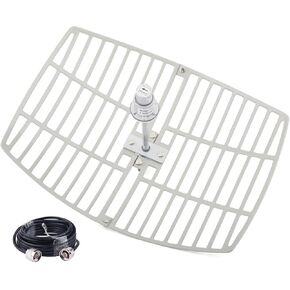 24dBi 5.8G LTE هوائي شبكي مكافئ 5725-5850 ميجا هرتز هوائي خارجي خارجي N-Type أنثى مع كابل 5 متر in Kuwait