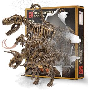 VIBIRIT Dig Up Dinosaurs Skeleton Set,Dinosaur Digging Fossil Kit Model Toys,Excavation Kits for kids5-12year,Educational Realistic Toys for Kids,Boys,Girls in Saudi Arabia