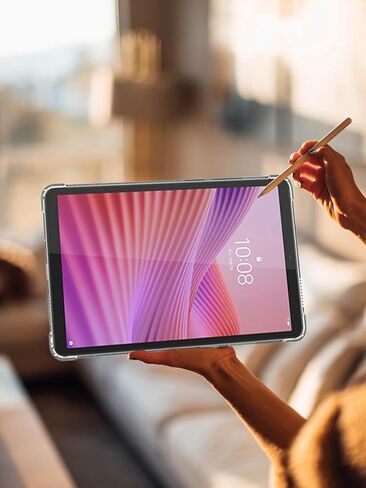 حافظة شفافة لجهاز Lenovo Tab One/K9 تابلت 8.7 بوصة (2025 TB305XU/FU)، غطاء حماية مرن مقاوم للصدمات من مادة TPU لجهاز Lenovo Tablet 8.7 بوصة، خفيف الوزن (شفاف) in Kuwait