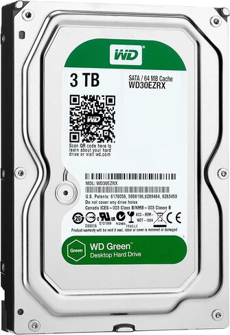 Western Digital WD-IMSourcing NOB Green Desktop WD30EZRX 3 TB 3.5" Internal Hard Drive in Saudi Arabia