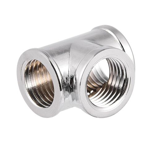 PC Water Cooling T Type Fitting، ملحقات تبريد مياه الكمبيوتر 3 طريقة مناسبة لنظام تبريد مياه الكمبيوتر PC Water Cooling Fitting Water Cooling Accessories Tube in Saudi Arabia