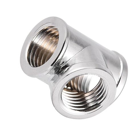 PC Water Cooling T Type Fitting، ملحقات تبريد مياه الكمبيوتر 3 طريقة مناسبة لنظام تبريد مياه الكمبيوتر PC Water Cooling Fitting Water Cooling Accessories Tube in Saudi Arabia