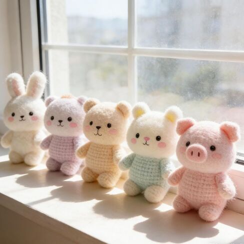 300 جم/10.5 أونصة من ألياف البوليستر حشوة كروشيه للعب دمى الحيوانات المحشوة الحرفية DIY in Kuwait