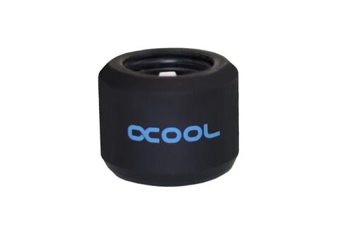 Alphacool Aurora HardTube LED Ring 16mm Deep Black - Digital RGB (15367) in Saudi Arabia