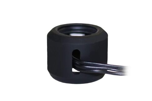 Alphacool Aurora HardTube LED Ring 16mm Deep Black - Digital RGB (15367) in Saudi Arabia