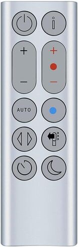 PZL Replacement Remote Control for Dyson HP4A HP4B Hot + Cool Pure Purifier Fan Heater (Silver) in Saudi Arabia