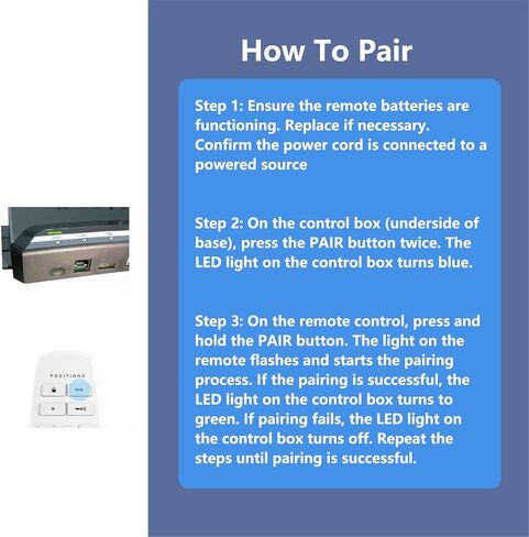 PZL Replacement Adjustable Bed Remote Control for Lucid L600, for ASONLY Adjustable Bed Frame, for ESHINE, for Okin Model RF.27.19.33 in Saudi Arabia