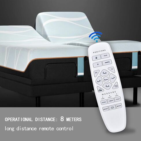 PZL Replacement Adjustable Bed Remote Control for Lucid L600, for ASONLY Adjustable Bed Frame, for ESHINE, for Okin Model RF.27.19.33 in Saudi Arabia