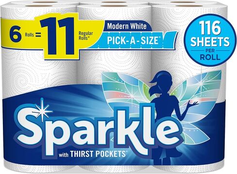 Sparkle® Pick-A-Size® Paper Towels, 3 Triple Rolls in Saudi Arabia