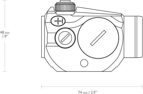 Hawke Vantage 3 MOA Red Dot Hunting Rifle Sight in Saudi Arabia