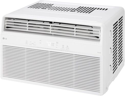 LG 12000 BTU Window Air Conditioners [2023 New] Remote Control WiFi App Ultra-Quite Washable Filter Cools 550Sq.Ft for Medium & Large Room AC Unit air conditioner Easy Install White LW1217ERSM1 in Saudi Arabia