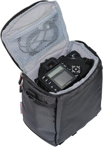 Navitech Black Camera Case Shoulder Bag Compatible With Nikon D500 in Saudi Arabia