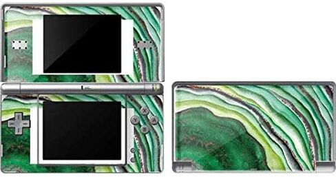 Skinit Decal Gaming Skin Compatible with DS Lite - Officially Licensed Skinit Originally Designed Kiwi Watercolor Geode Design in Saudi Arabia