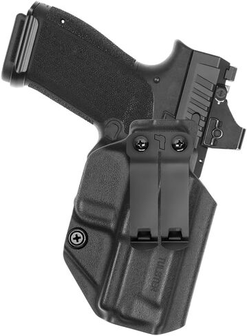 Tulster IWB Profile+ Kydex Holster في اليد اليمنى يناسب: Canik Mete MC9 Prime | متوافق بصريًا داخل ملحق حزام الخصر المخفي in Kuwait