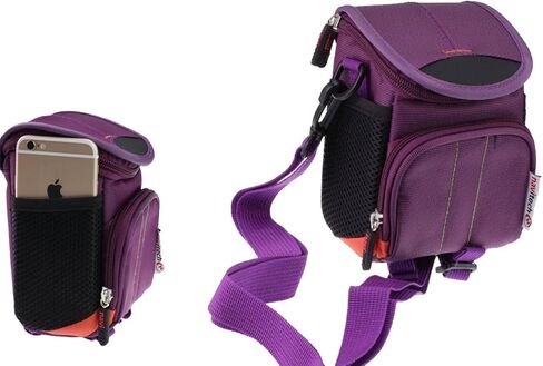 Navitech Purple Binoculars/Binocs Water Resistant Case Bag Cover Compatible With Nikon Aculon in Saudi Arabia