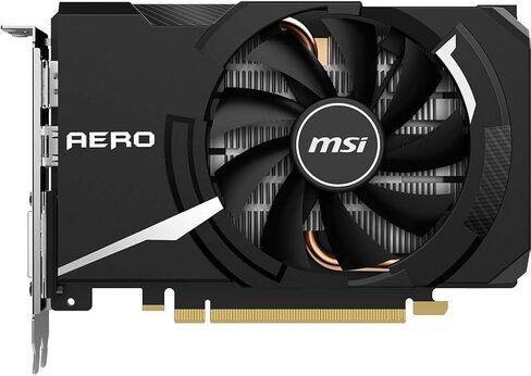 بطاقة رسومات msi Gaming GeForce GTX 1650 Super 128-Bit HDMI/DP/DVI 4GB GDRR6 HDCP تدعم DirectX 12 مروحة واحدة VR Ready OC (GTX 1650 Super Aero ITX OC) (GeForce GTX 1650 Super AERO ITX OC) in Kuwait