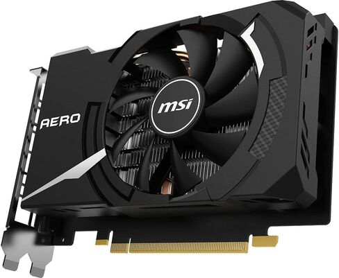 بطاقة رسومات msi Gaming GeForce GTX 1650 Super 128-Bit HDMI/DP/DVI 4GB GDRR6 HDCP تدعم DirectX 12 مروحة واحدة VR Ready OC (GTX 1650 Super Aero ITX OC) (GeForce GTX 1650 Super AERO ITX OC) in Kuwait